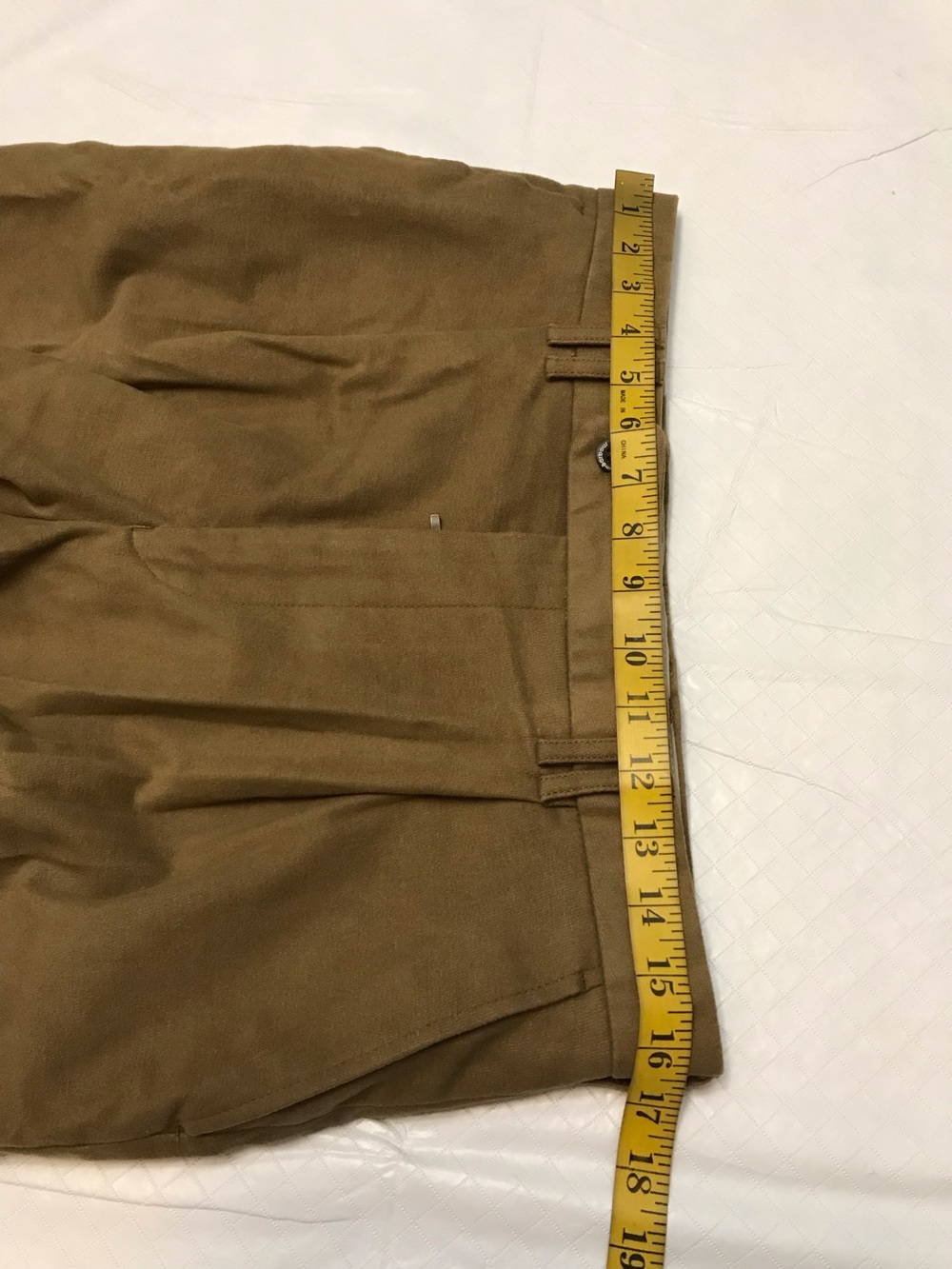Barbour Men's Pleated Chino Pants in Camel Brown - Picture 9 of 11